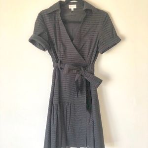 Karen Millen Black Eyelet Dress